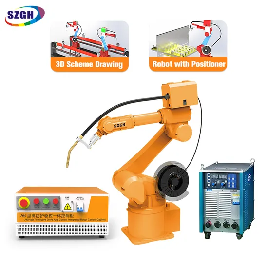 Automatic Soldering Pipe Aluminum Plasma TIG Arc Spot Car Industrial Laser Welding Robot