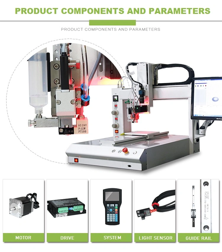 High Speed Automatic Glue Dispenser for Epoxy Glue Spreader Machine