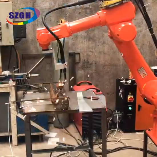 Robot de soudage Laser industriel de voiture de tache d'arc de Plasma de Plasma en aluminium automatique de tuyau de soudure