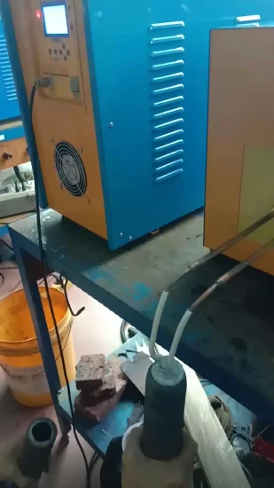 Machine de chauffage par induction pour le recuit de tige de soudure de lame métallique